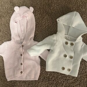 Baby girl coats. Size 3 months in good condition